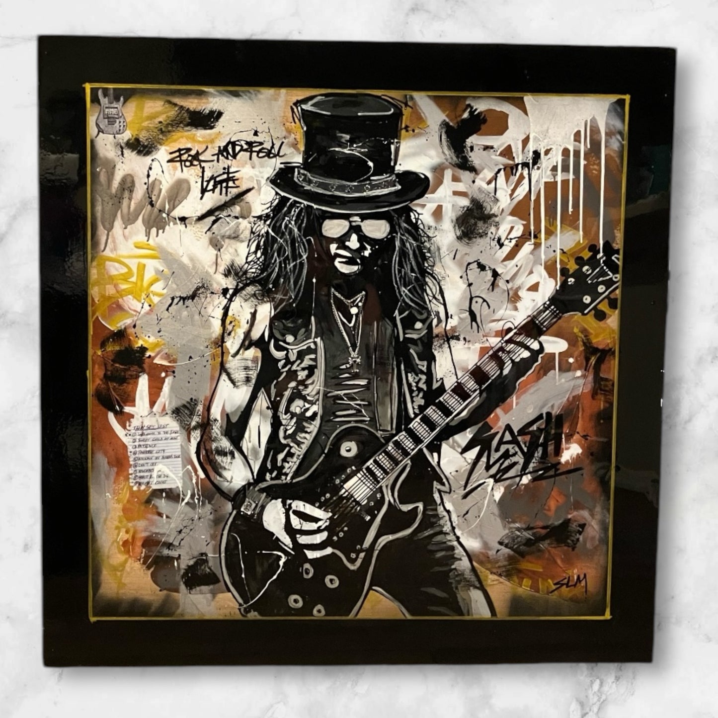 Slash 16” x 16” High Gloss Prints