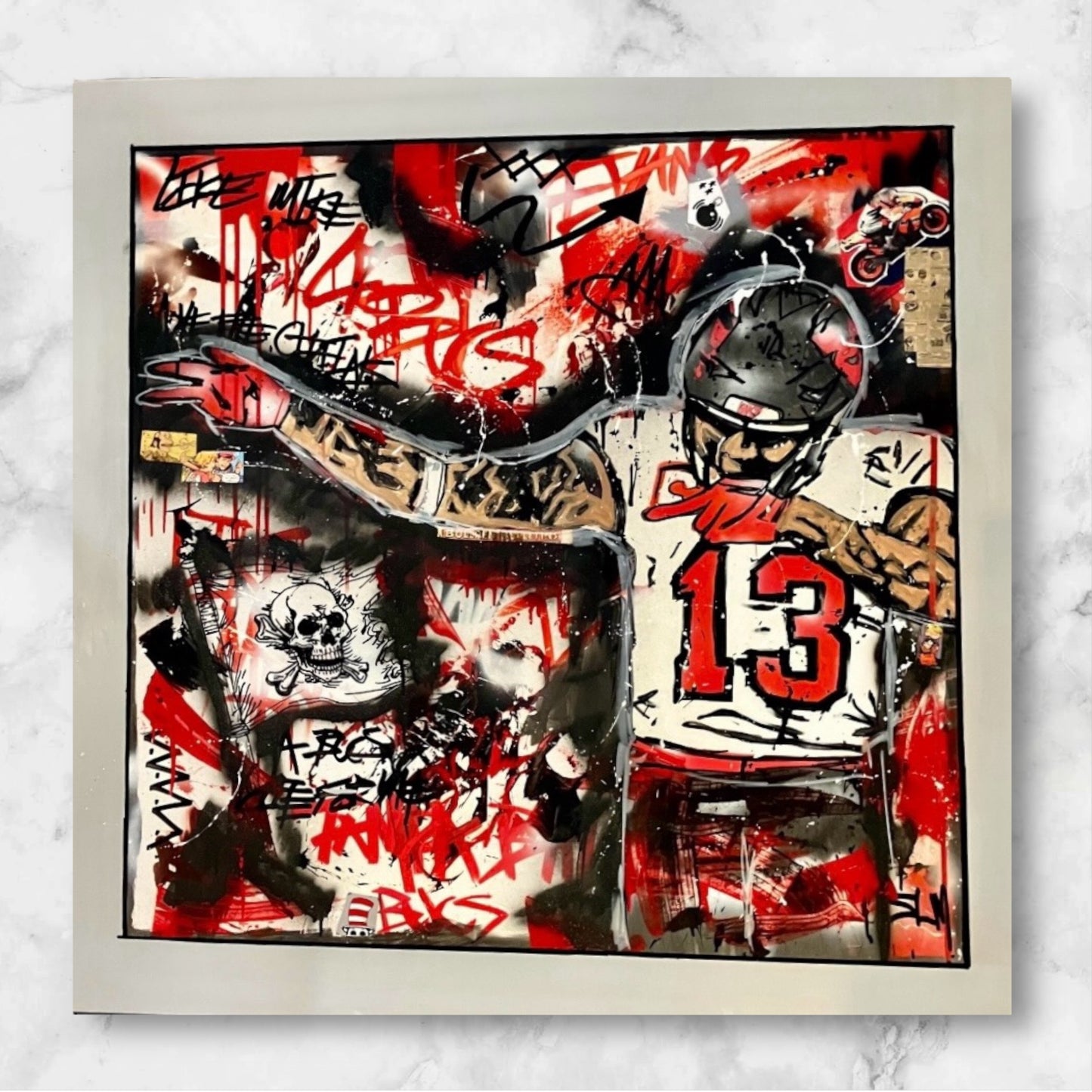 Like Mike #13 16” x 16” High Gloss Prints