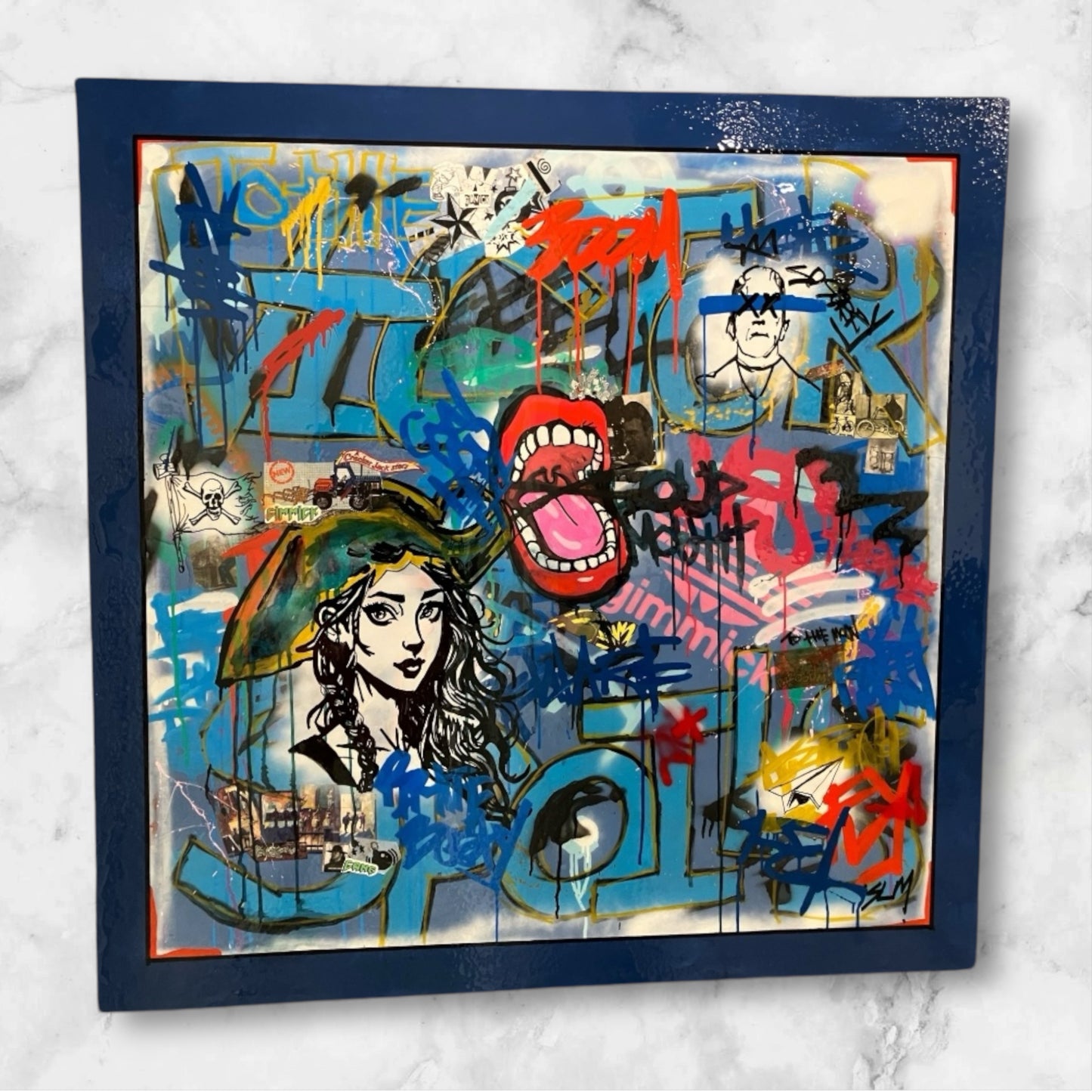 Goes The Spoils 17” x 17” High Gloss Prints