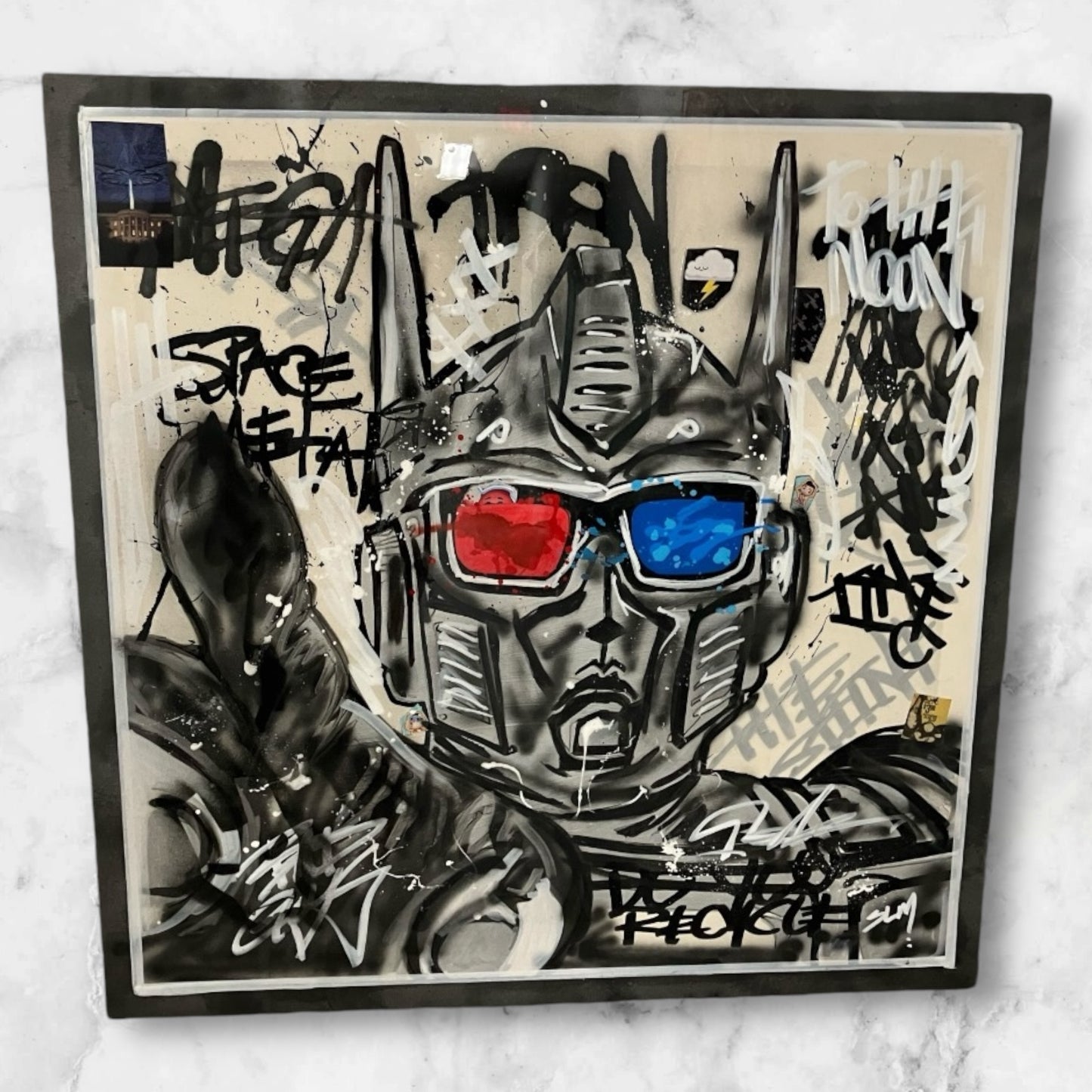 Space Metal 17” x 17” High Gloss Prints