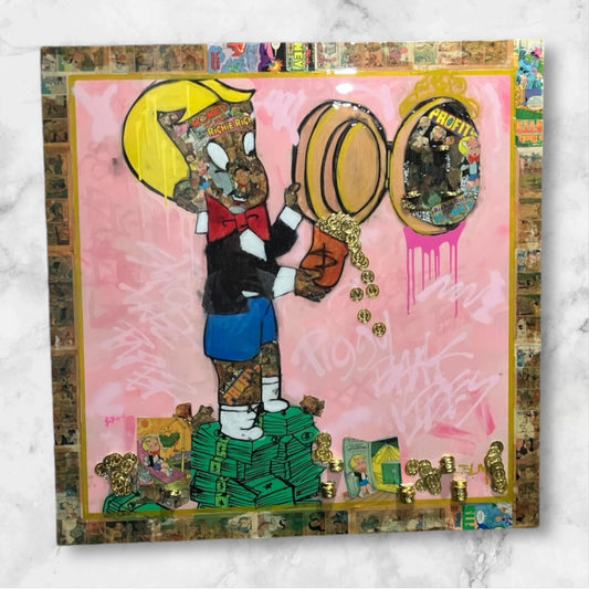 Rags To Riches 16” x 16” High Gloss Prints