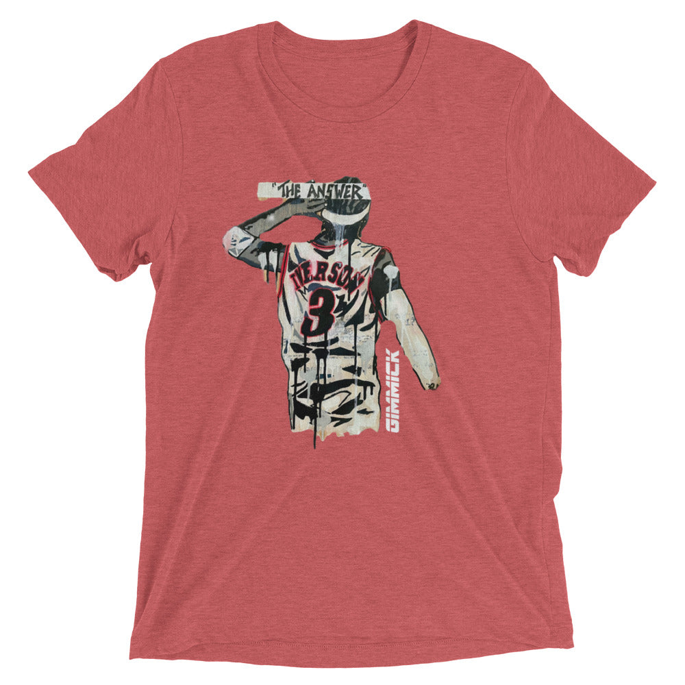 "The Answers" Iverson Tri-Blend Short Sleeve T-Shirt