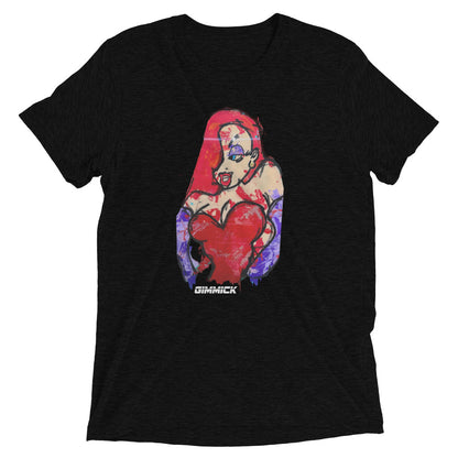 Jessica Rabbit Tri-Blend Short Sleeve T-shirt